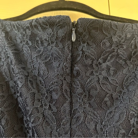 Chelsea Rose Navy sleeveless dress NWT women's Size 10 - Picture 6 of 8